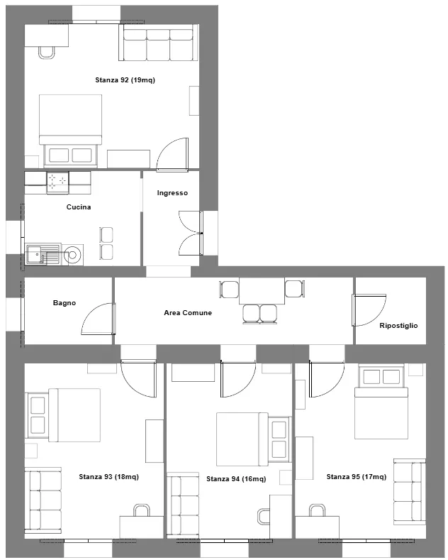 Habitación privada en Rome photo 5